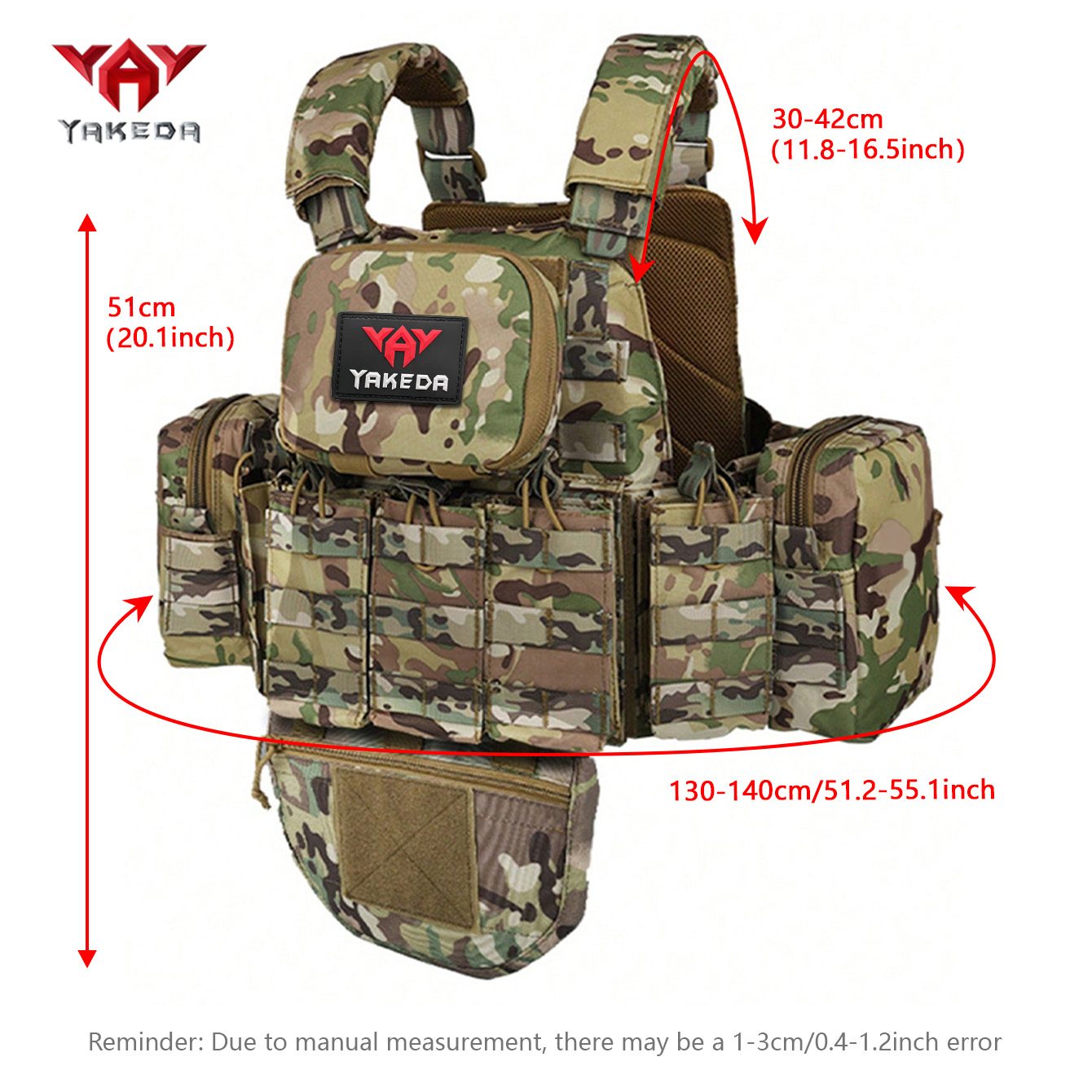 YAKEDA   The eight-piece hunti - Crossfit Vest review and price