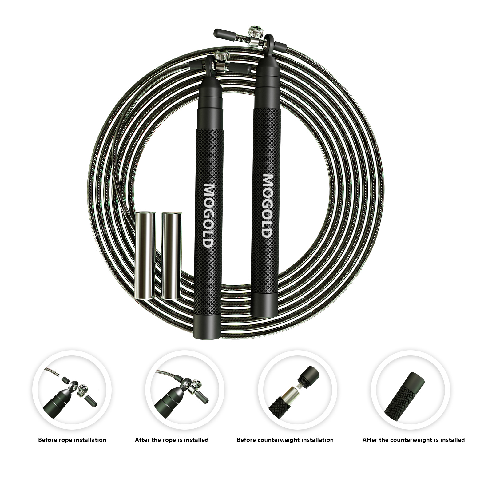 Crossfit Weighted jump rope gy - Crossfit Workout With Equipment review and price