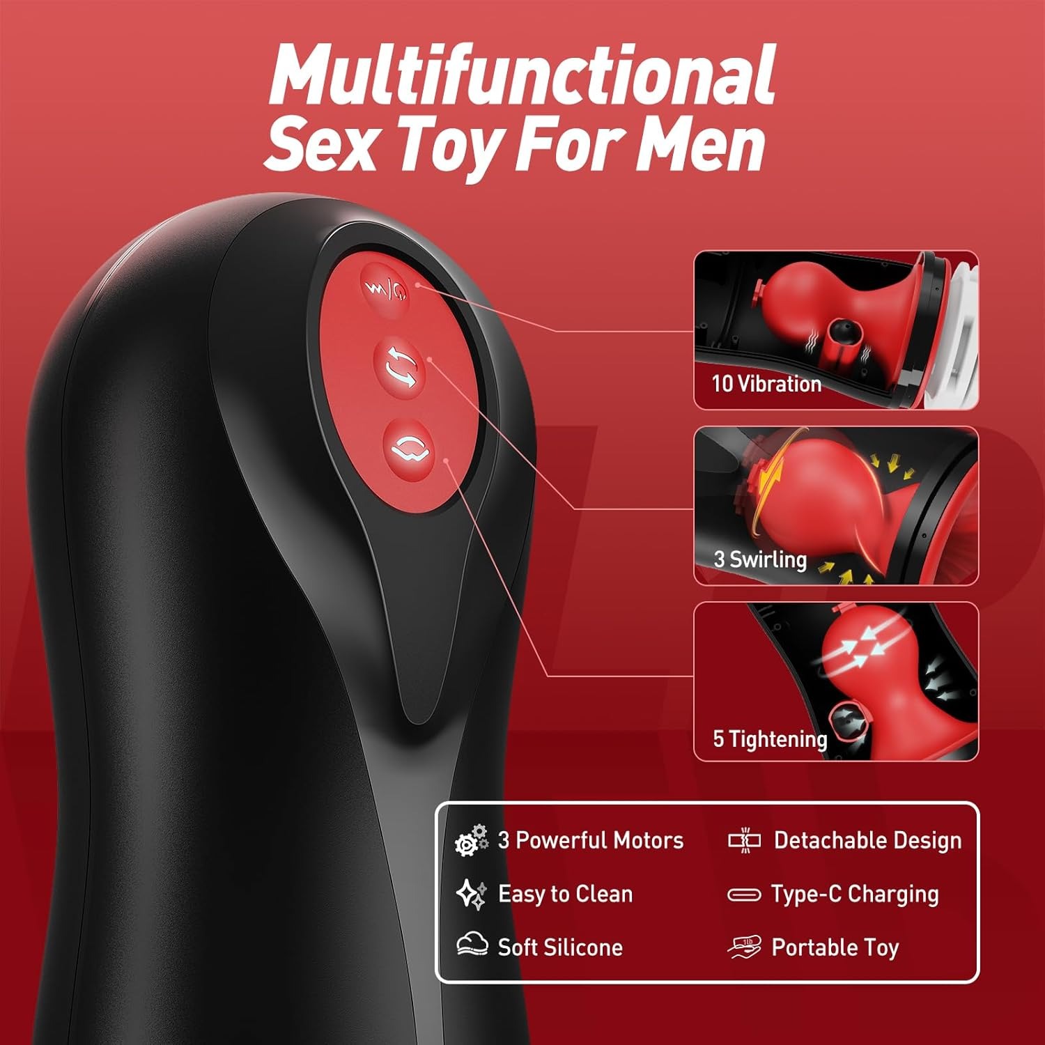 Multifunctional Male Masturbat - Crossfit Machine review and price