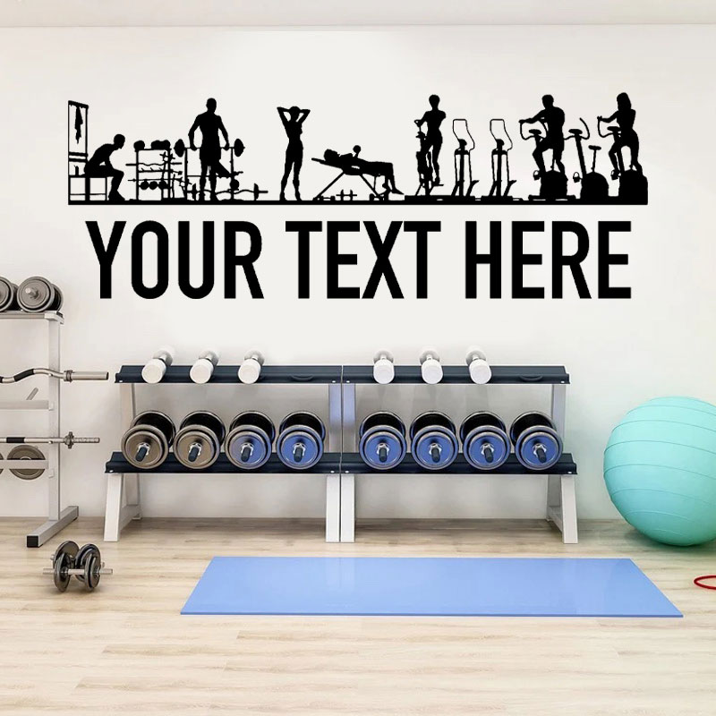 Gym People & Equipment Wall De - Crossfit Workout With Equipment review and price