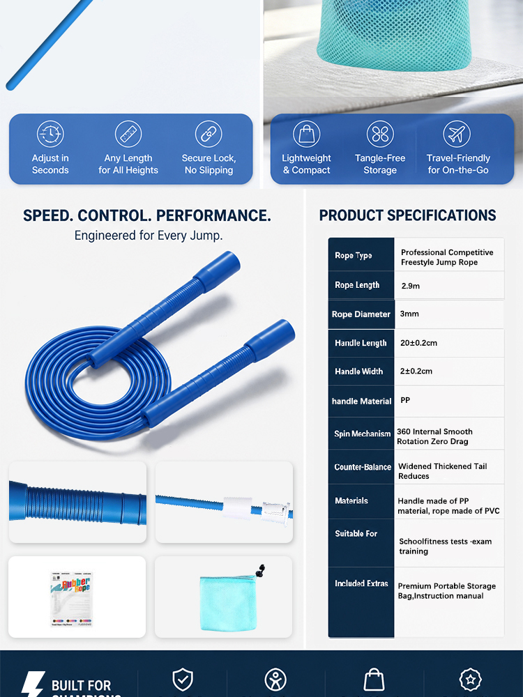 YUEDONG Speed Jump Rope Adjust - Skipping Rope Pvc review and price
