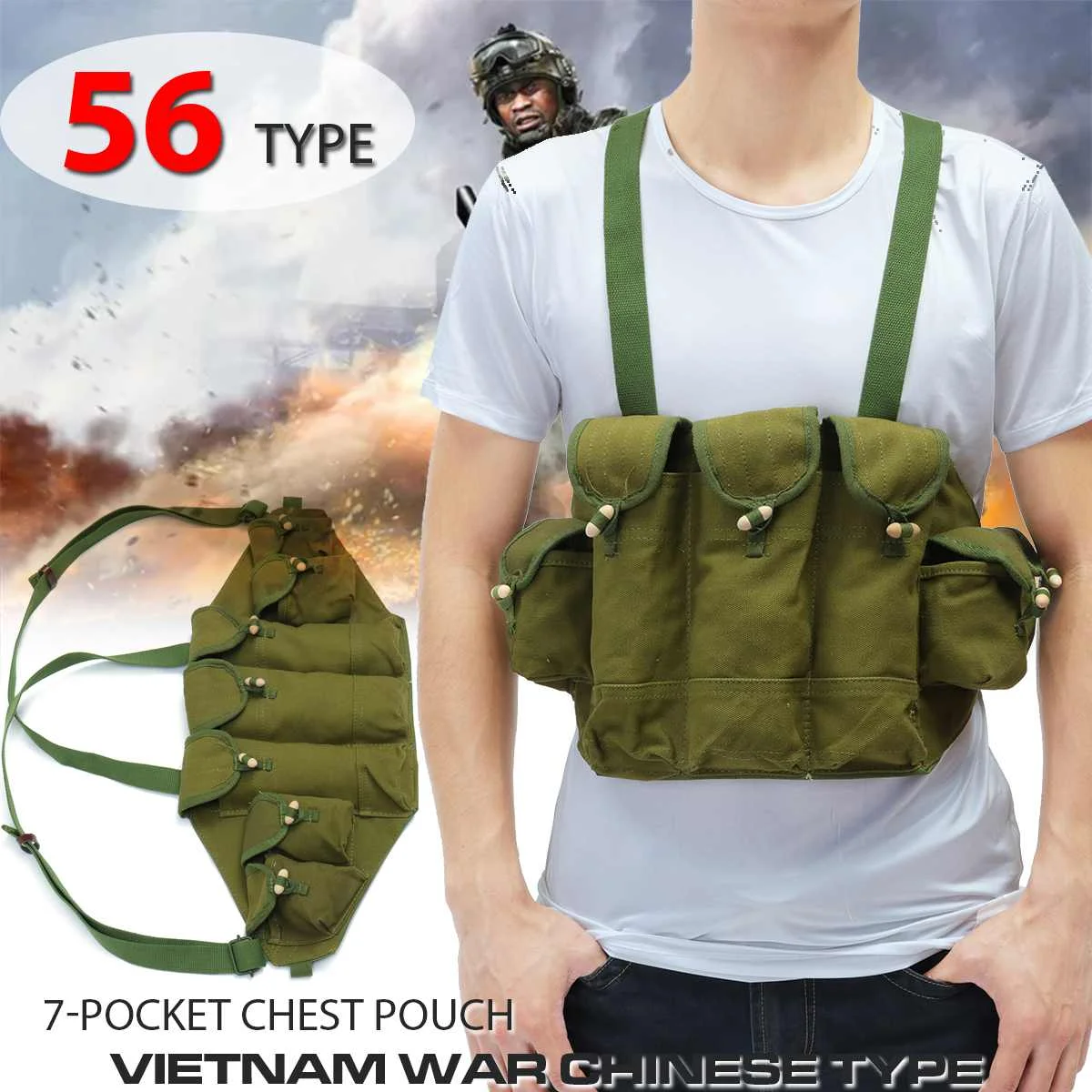 56 Type Adjustable Hunting Ves - Crossfit Vest review and price