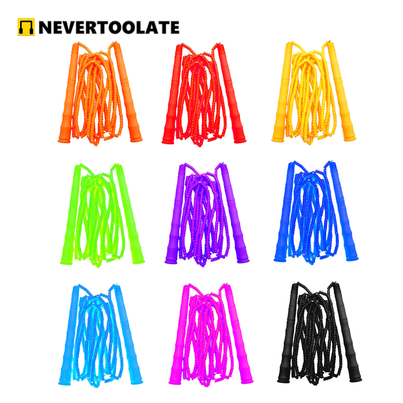 NEVERTOOLATE NO LOGO PVC beads - Skipping Rope Pvc review and price