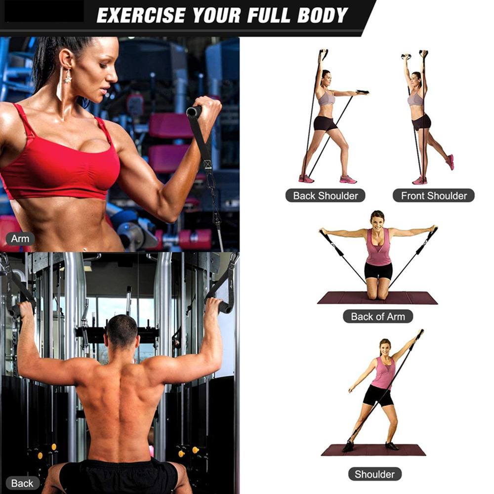 Gym Fitness Resistance Bands f - Crossfit Workout With Equipment review and price