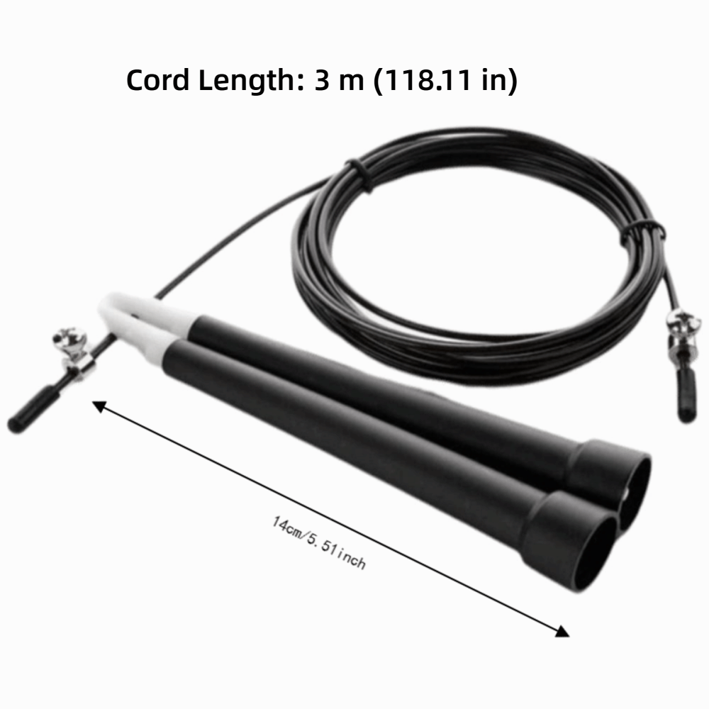 Portable Steel Wire Jump Rope  - Skipping Rope Pvc review and price