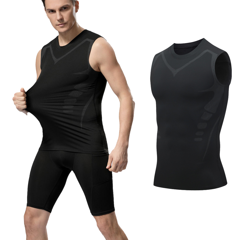 Compression Tank Top Men Gym S - Crossfit Vest review and price